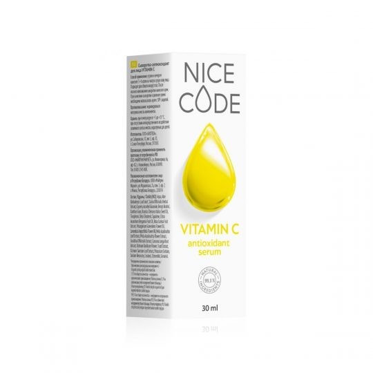 Сыворотка-антиоксидант для лица VITAMIN C NICE CODE, 30 мл 2